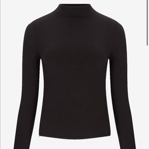 Express Mock Neck Top